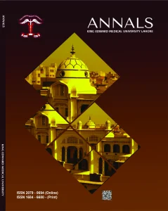 Annals of King Edward Medical University journal cover